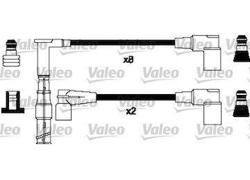 Sada kabelů pro zapalování VALEO 346379