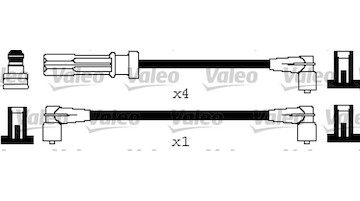 Sada kabelů pro zapalování VALEO 346306