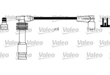 Sada kabelů pro zapalování VALEO 346295