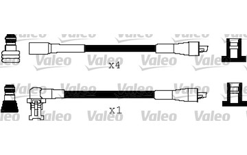 Sada kabelů pro zapalování VALEO 346241