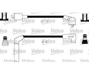 Sada kabelů pro zapalování VALEO 346169