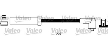 Sada kabelů pro zapalování VALEO 346166