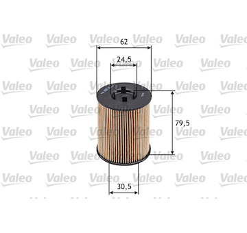 Olejový filtr VALEO 586539