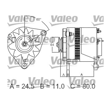 generátor VALEO 437380