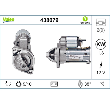 Startér VALEO 438079