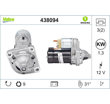 Startér VALEO 438094
