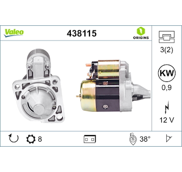 Startér VALEO 438115