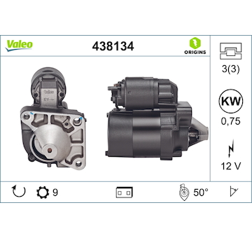 Startér VALEO 438134