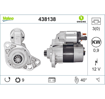 Startér VALEO 438138