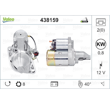 Startér VALEO 438159