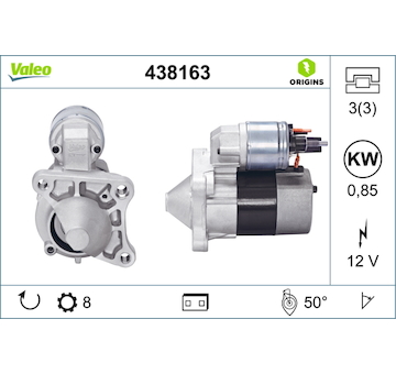 Startér VALEO 438163