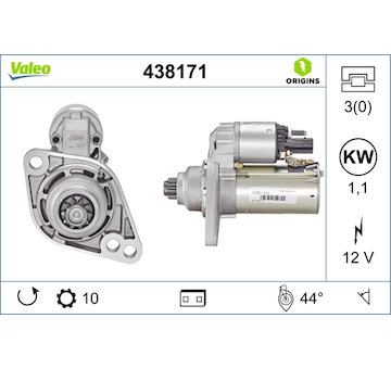 Startér VALEO 438171