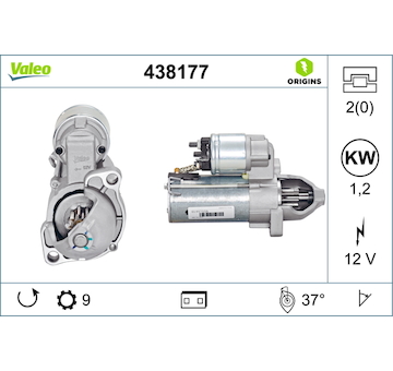 Startér VALEO 438177