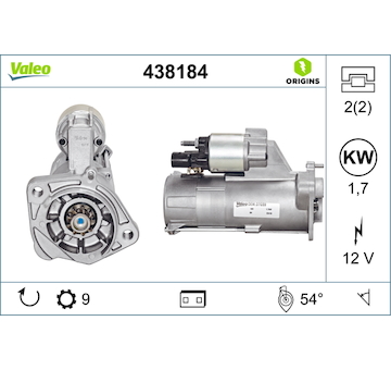 Startér VALEO 438184