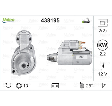 Startér VALEO 438195