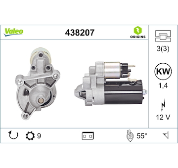 Startér VALEO 438207