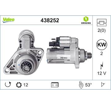 Startér VALEO 438252