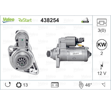 Startér VALEO 438254