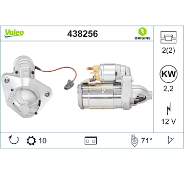 Startér VALEO 438256