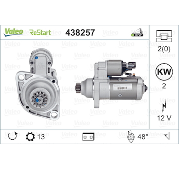 Startér VALEO 438257