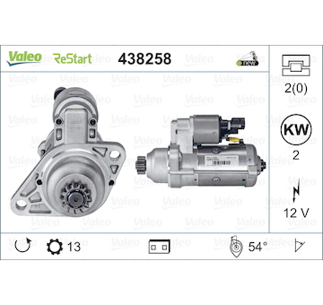Startér VALEO 438258
