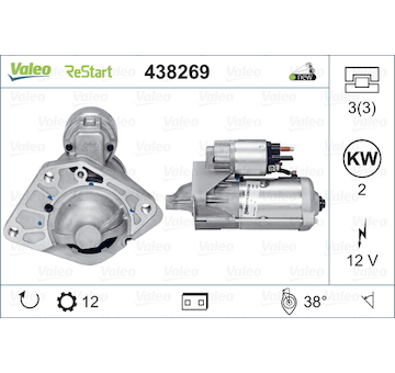Startér VALEO 438269