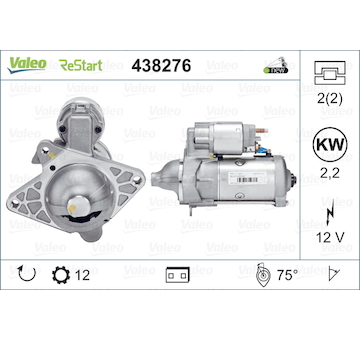 Startér VALEO 438276