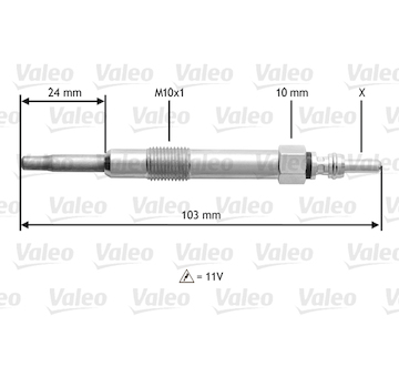 Zhavici svicka VALEO 345114