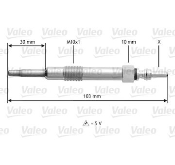 Zhavici svicka VALEO 345115