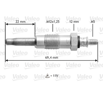 Zhavici svicka VALEO 345116