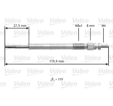 Zhavici svicka VALEO 345123