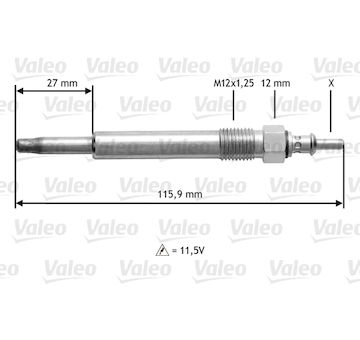 Zhavici svicka VALEO 345129