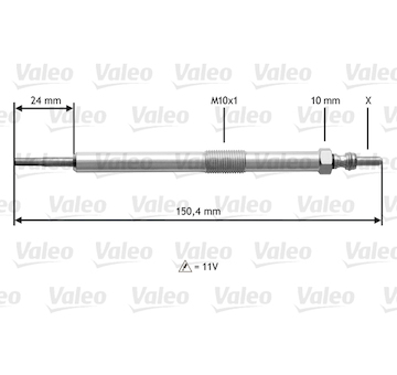 Zhavici svicka VALEO 345153