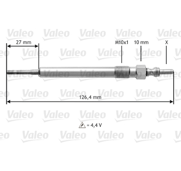 Zhavici svicka VALEO 345183
