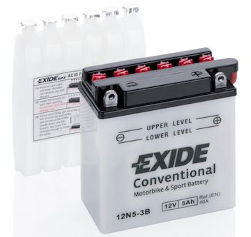 startovací baterie EXIDE 12N5-3B