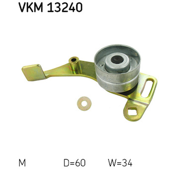 Napínací kladka, ozubený řemen SKF VKM 13240