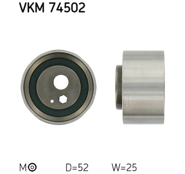 Napínací kladka, ozubený řemen SKF VKM 74502