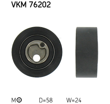 Napínací kladka, ozubený řemen SKF VKM 76202