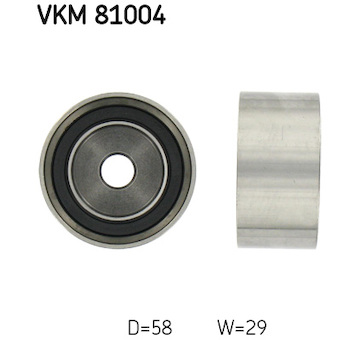 Vratna/vodici kladka, ozubeny remen SKF VKM 81004