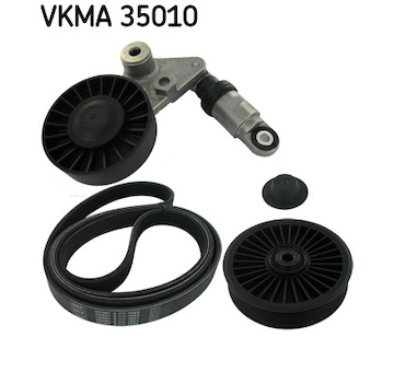 Sada zebrovanych klinovych remenu SKF VKMA 35010