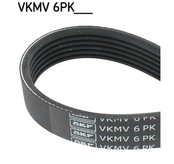 ozubený klínový řemen SKF VKMV 6PK802