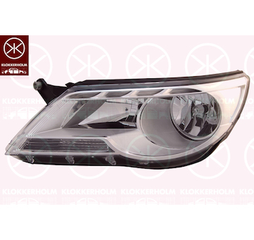 Hlavní světlomet KLOKKERHOLM 95480141