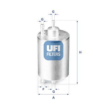palivovy filtr UFI 31.841.00