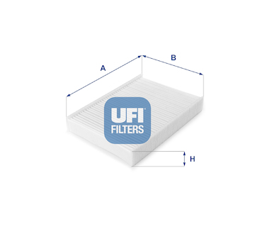 Filtr, vzduch v interiéru UFI 53.060.00