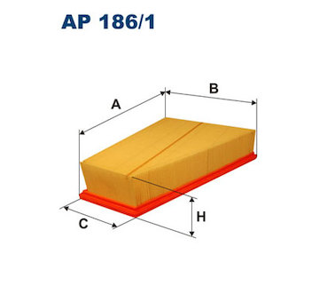 Vzduchový filtr FILTRON AP 186/1