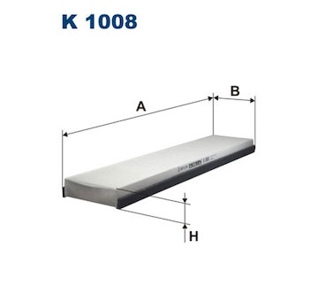 Filtr, vzduch v interiéru FILTRON K 1008