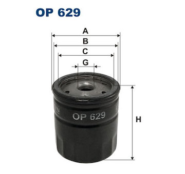 Olejový filtr FILTRON OP 629