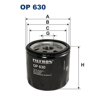 Olejový filtr FILTRON OP 630
