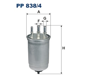 palivovy filtr FILTRON PP 838/4