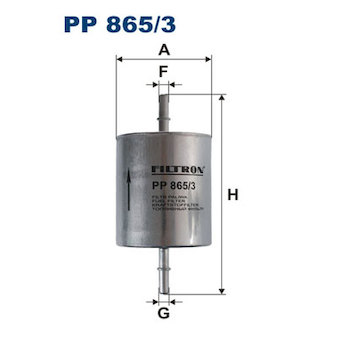 palivovy filtr FILTRON PP 865/3